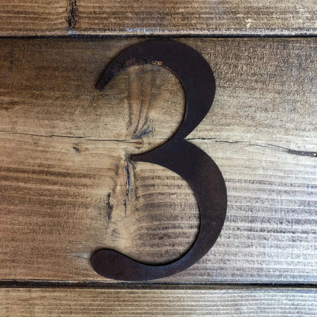 Rustic Metal Letters & Numbers | 5" or 12" Steel Signs by Rustic Warehouse