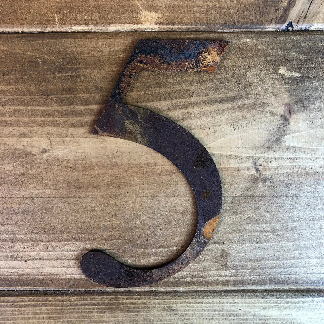 Rustic Metal Letters & Numbers | 5" or 12" Steel Signs by Rustic Warehouse