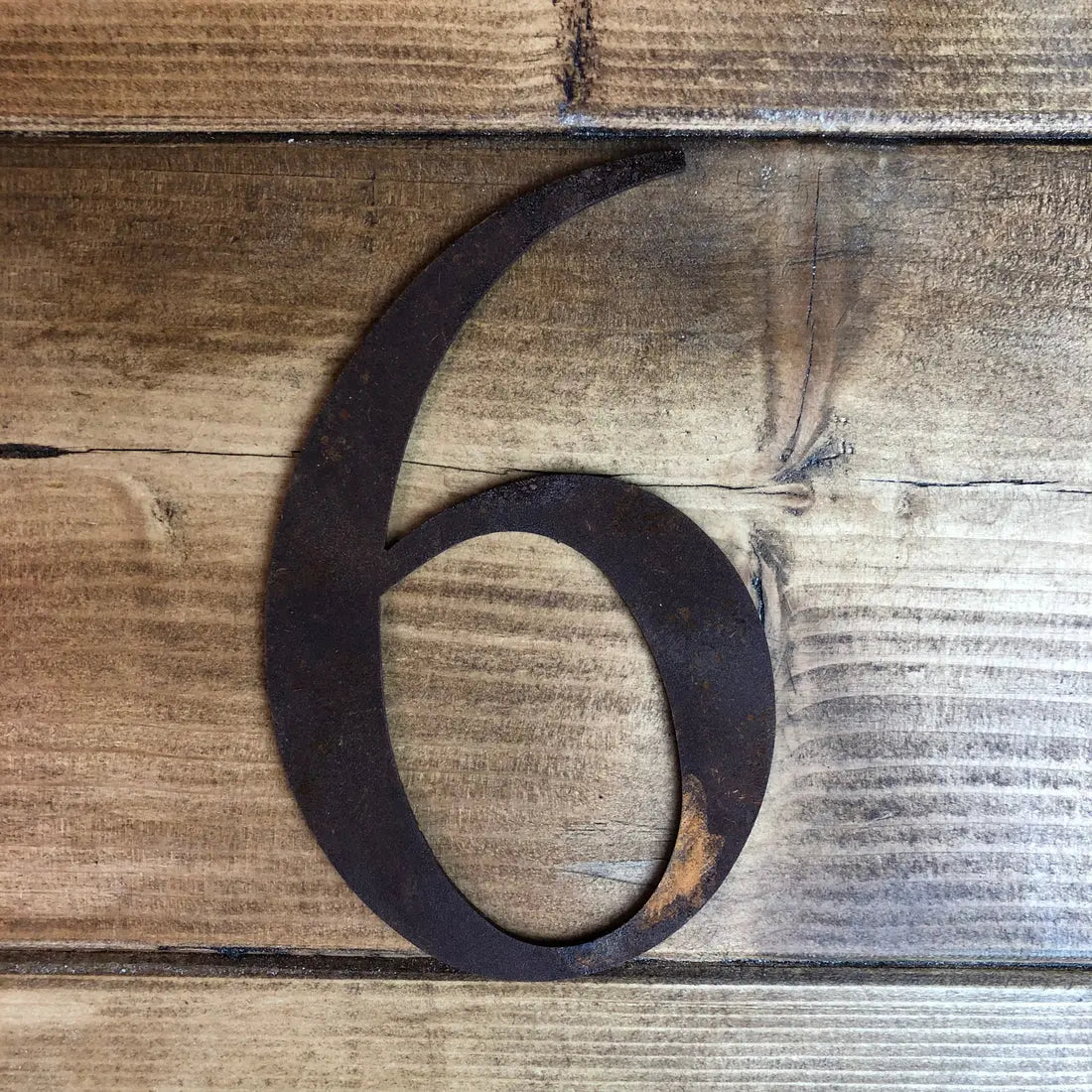 Rustic Metal Letters & Numbers | 5" or 12" Steel Signs by Rustic Warehouse