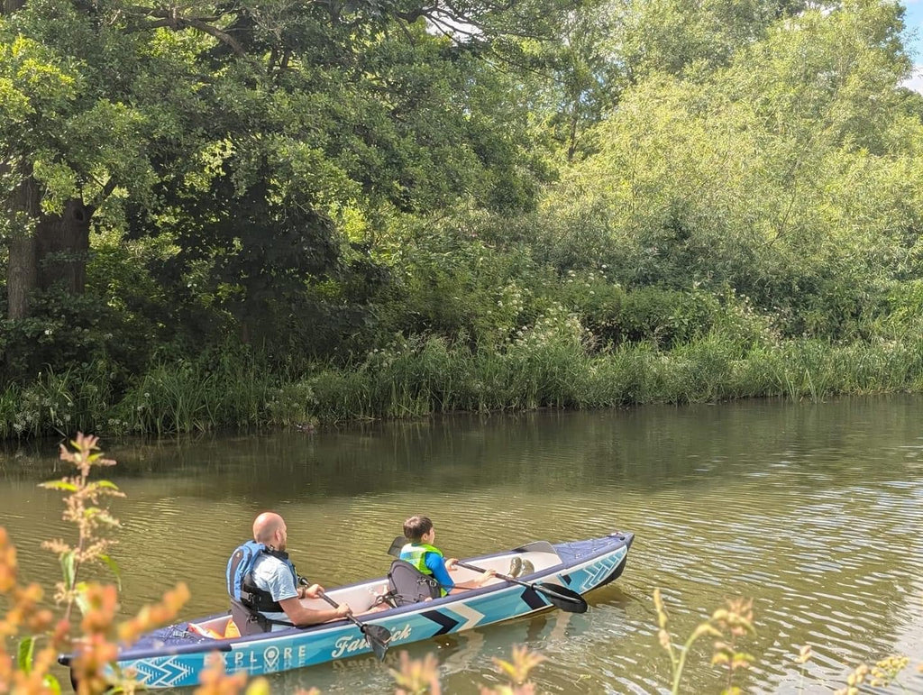 FatStick Inflatable Drop Stitch Kayak Package | 1 or 2 Person Canoe