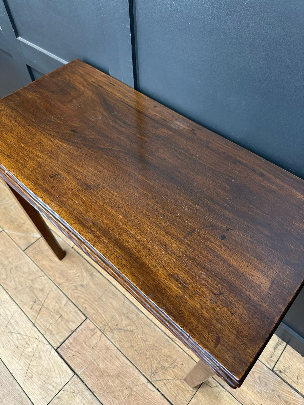 Antique Extending Mahogany Table Games Tea Table / Occasional Side Table