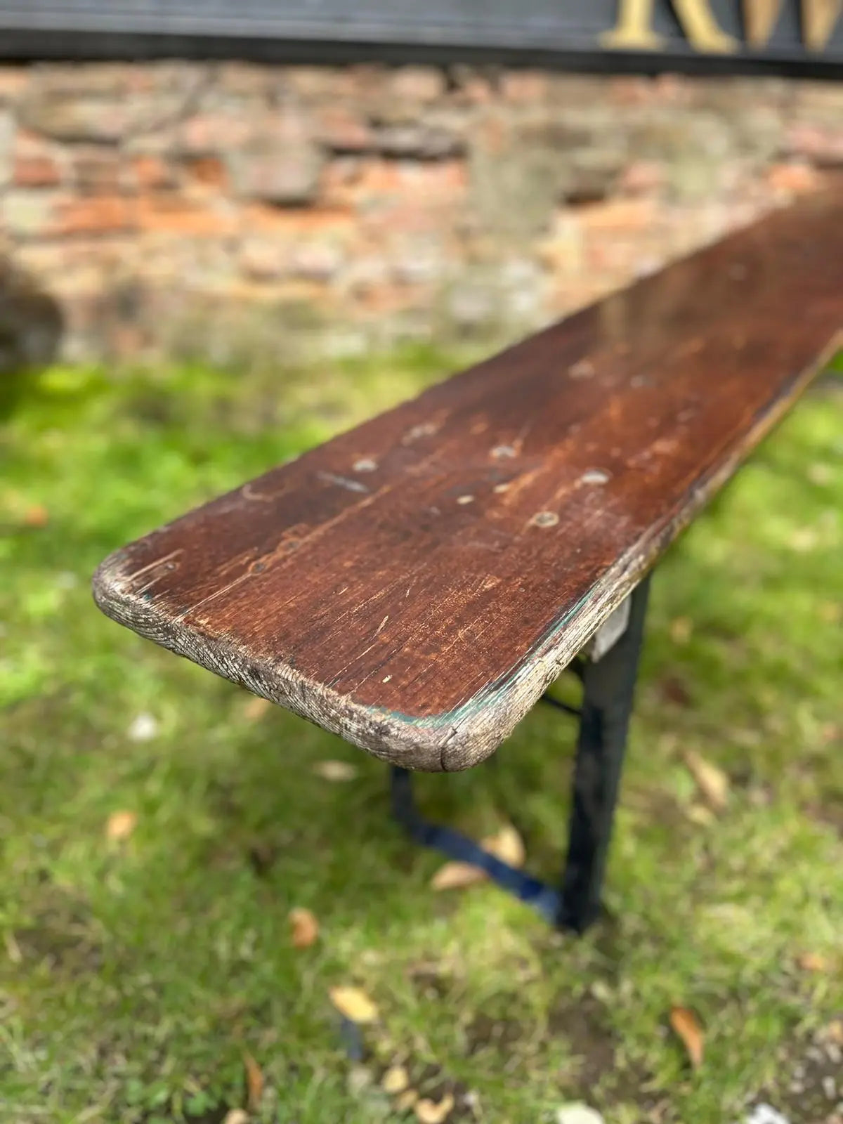 Beer Festival Fold Up Bench / Picnic Bench / Hallway Seating Garden Furniture (2