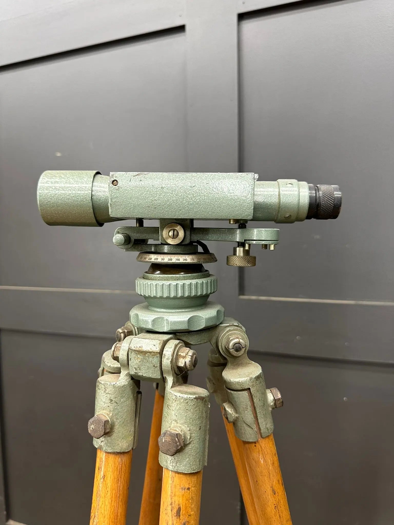 Antique Hall Brothers Theodolite Surveying Instrument Industrial