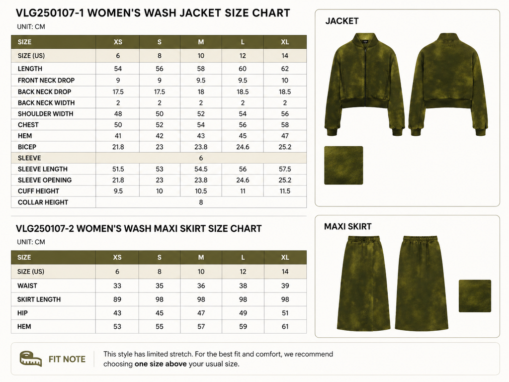 Villager Women’s Washed Olive Set