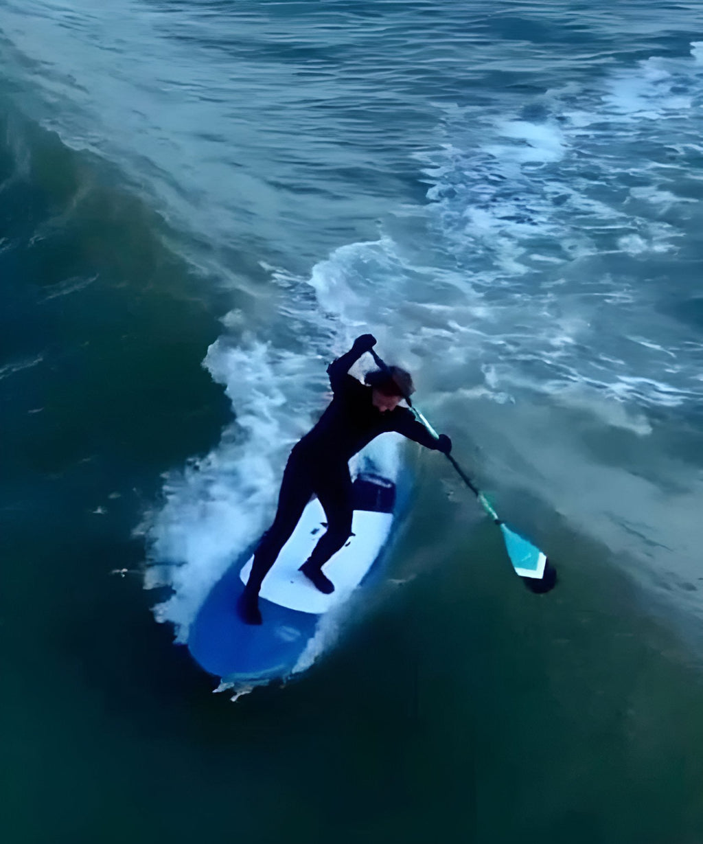 FatStick 3-Piece Full Carbon SUP Paddle - Lightweight & Adjustable