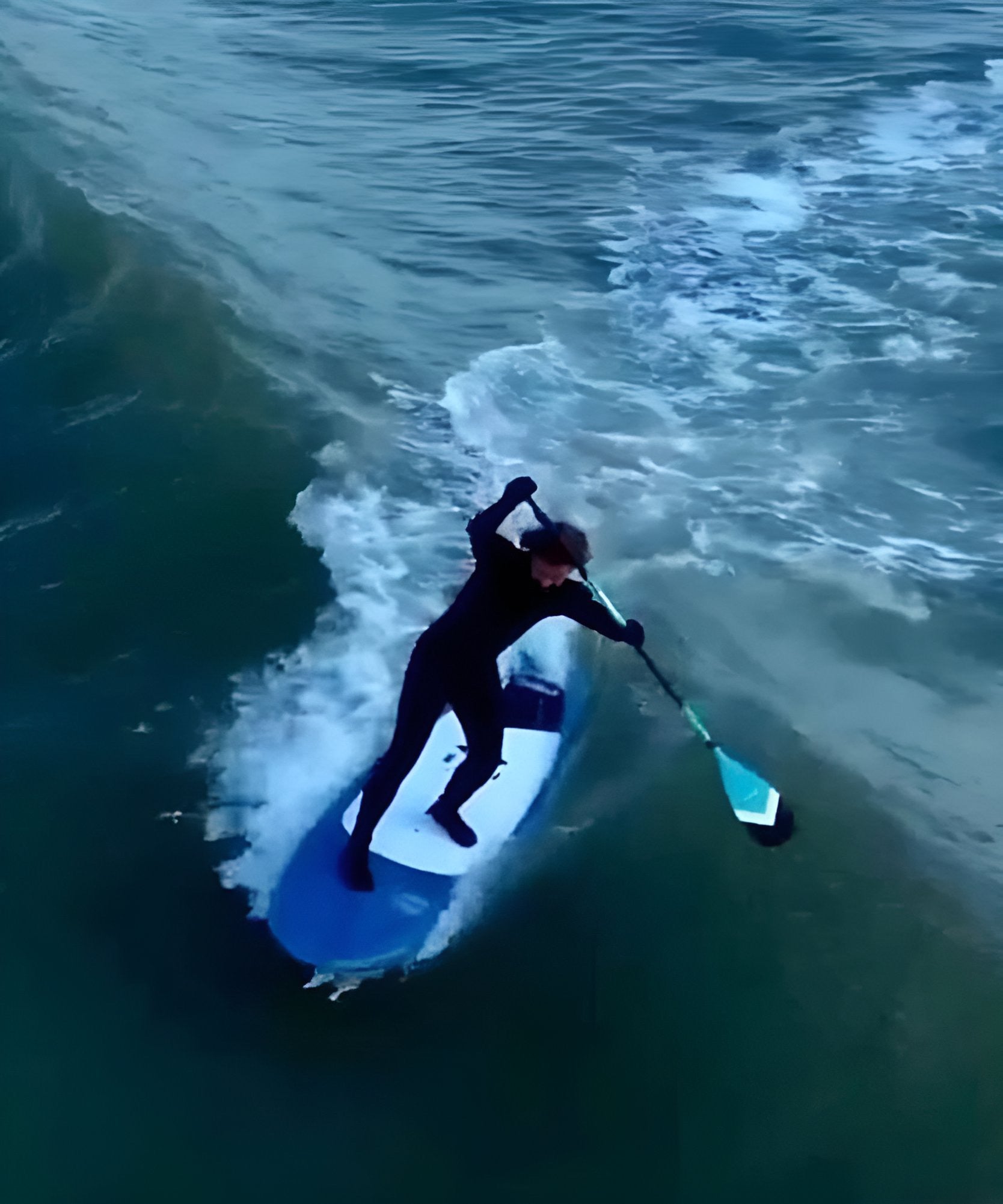 FatStick 3-Piece Full Carbon SUP Paddle - Lightweight & Adjustable