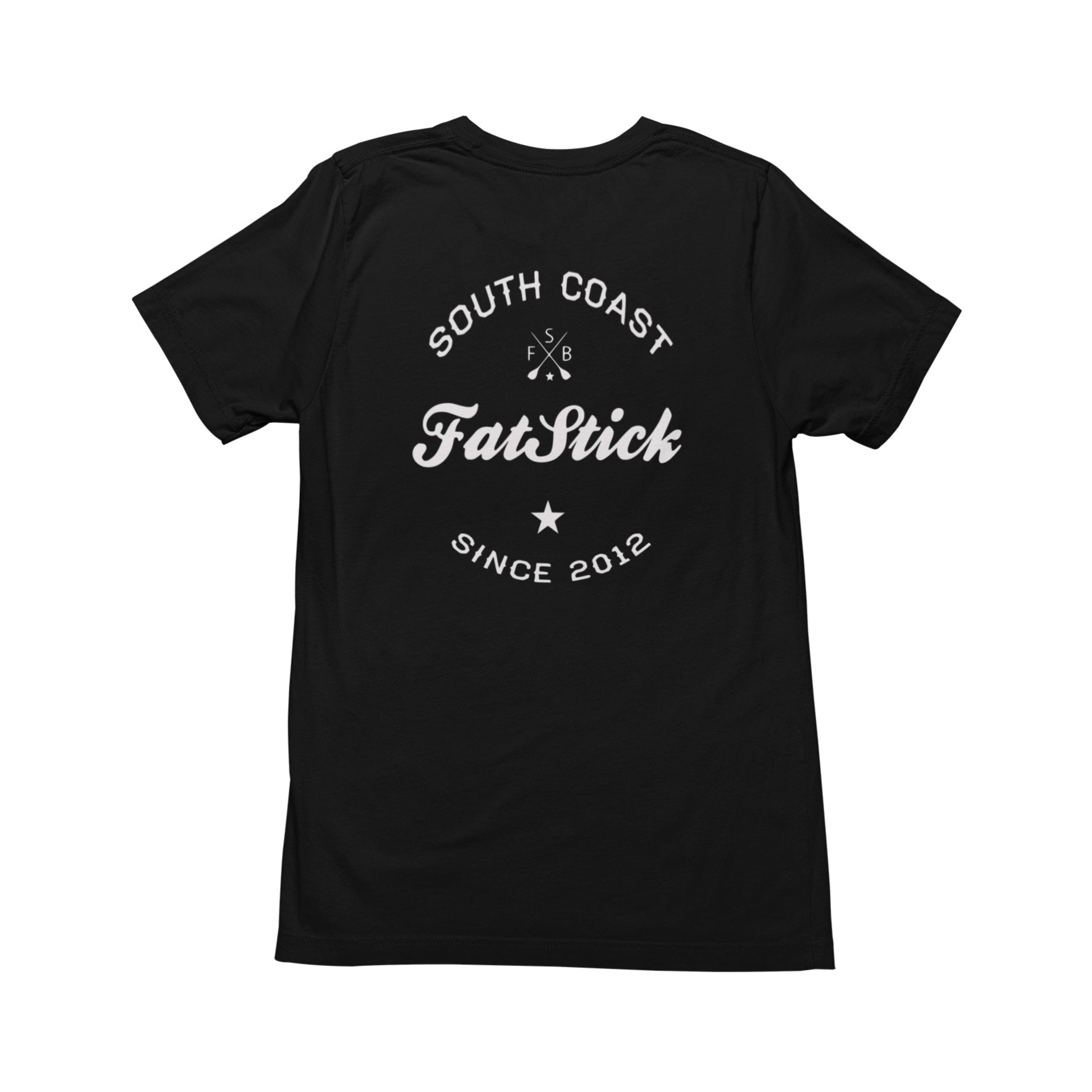 FatStick South Coast Unisex T-Shirt | Eco-Friendly Cotton Flock Print