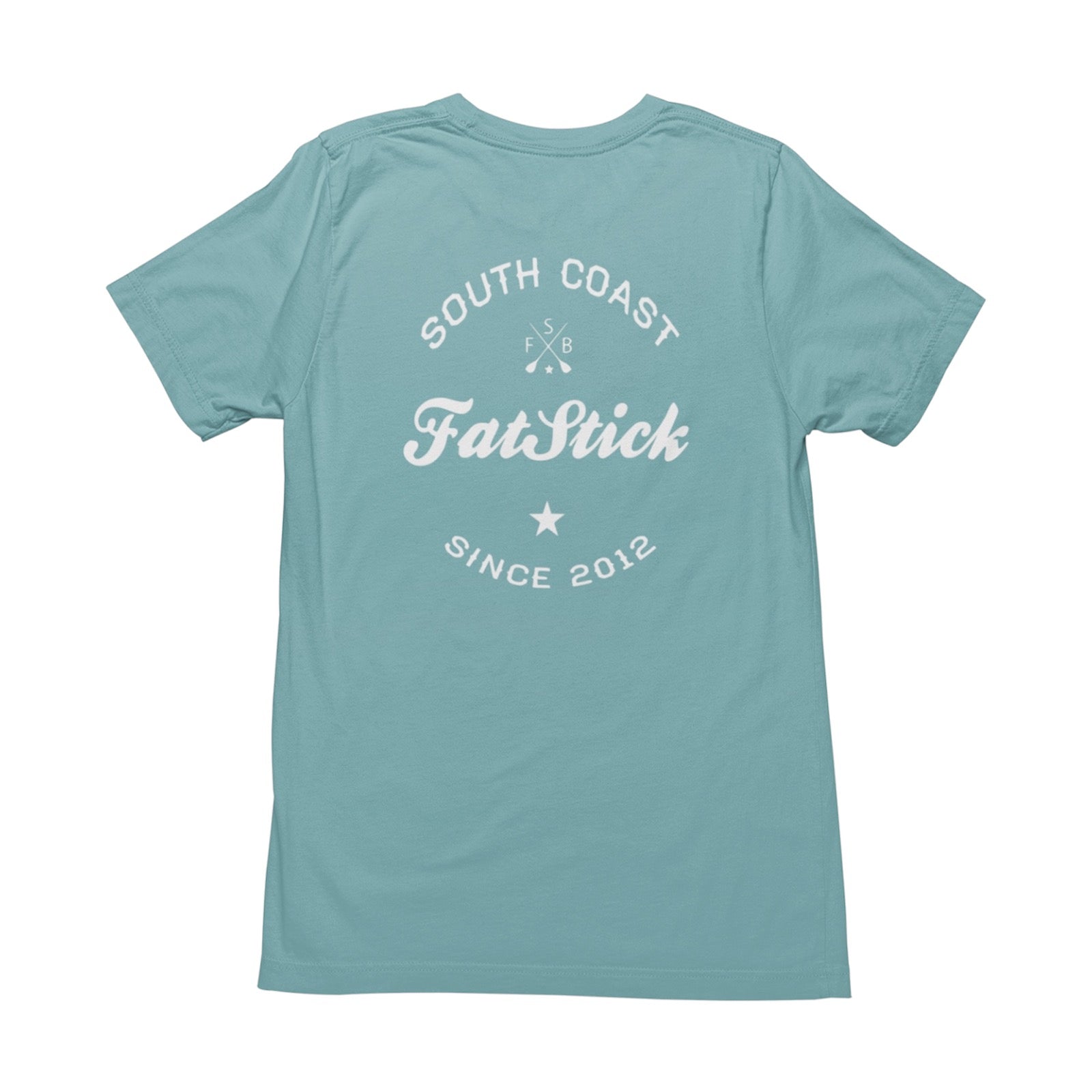 FatStick South Coast Unisex T-Shirt | Eco-Friendly Cotton Flock Print