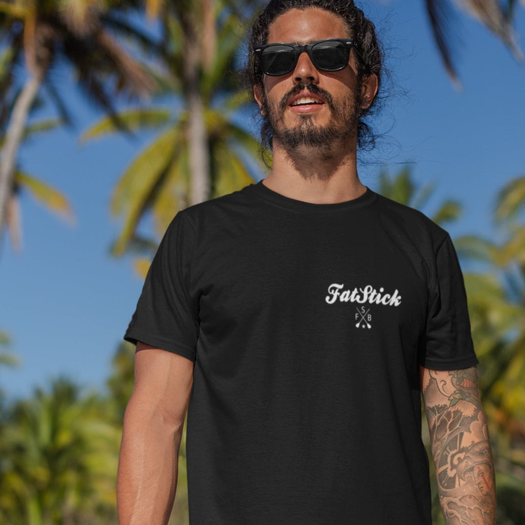 FatStick South Coast Unisex T-Shirt | Eco-Friendly Cotton Flock Print