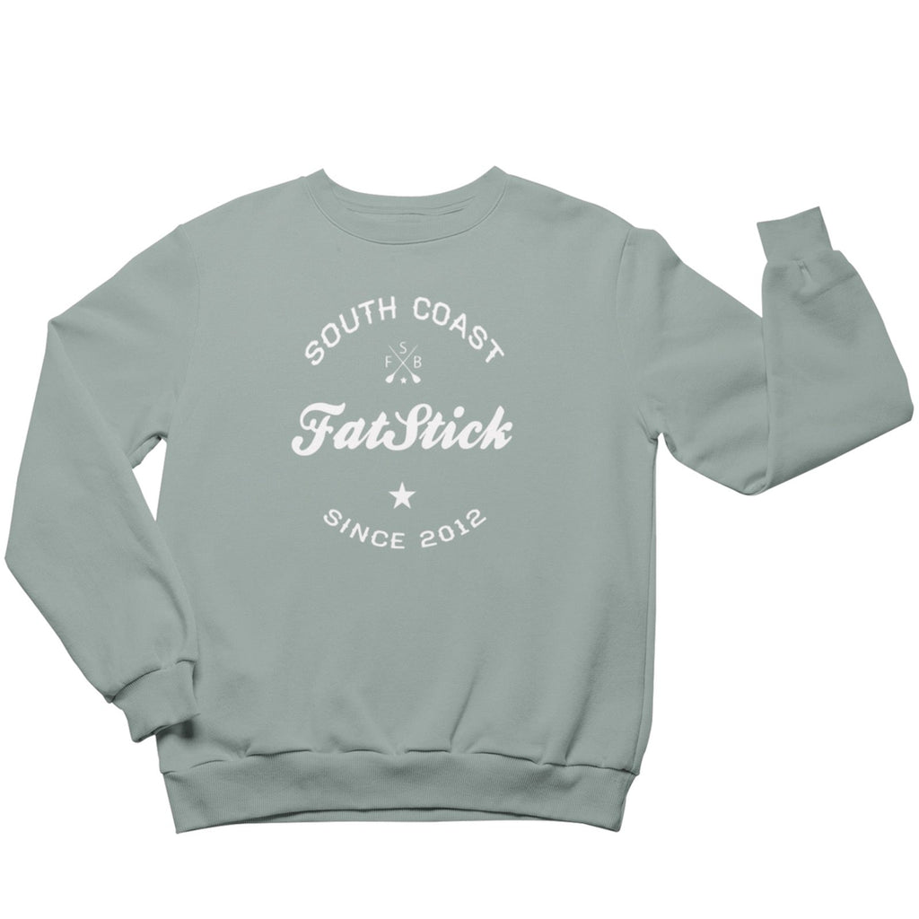 FatStick South Coast Unisex Sweatshirt – Eco-Friendly Cotton Sweater