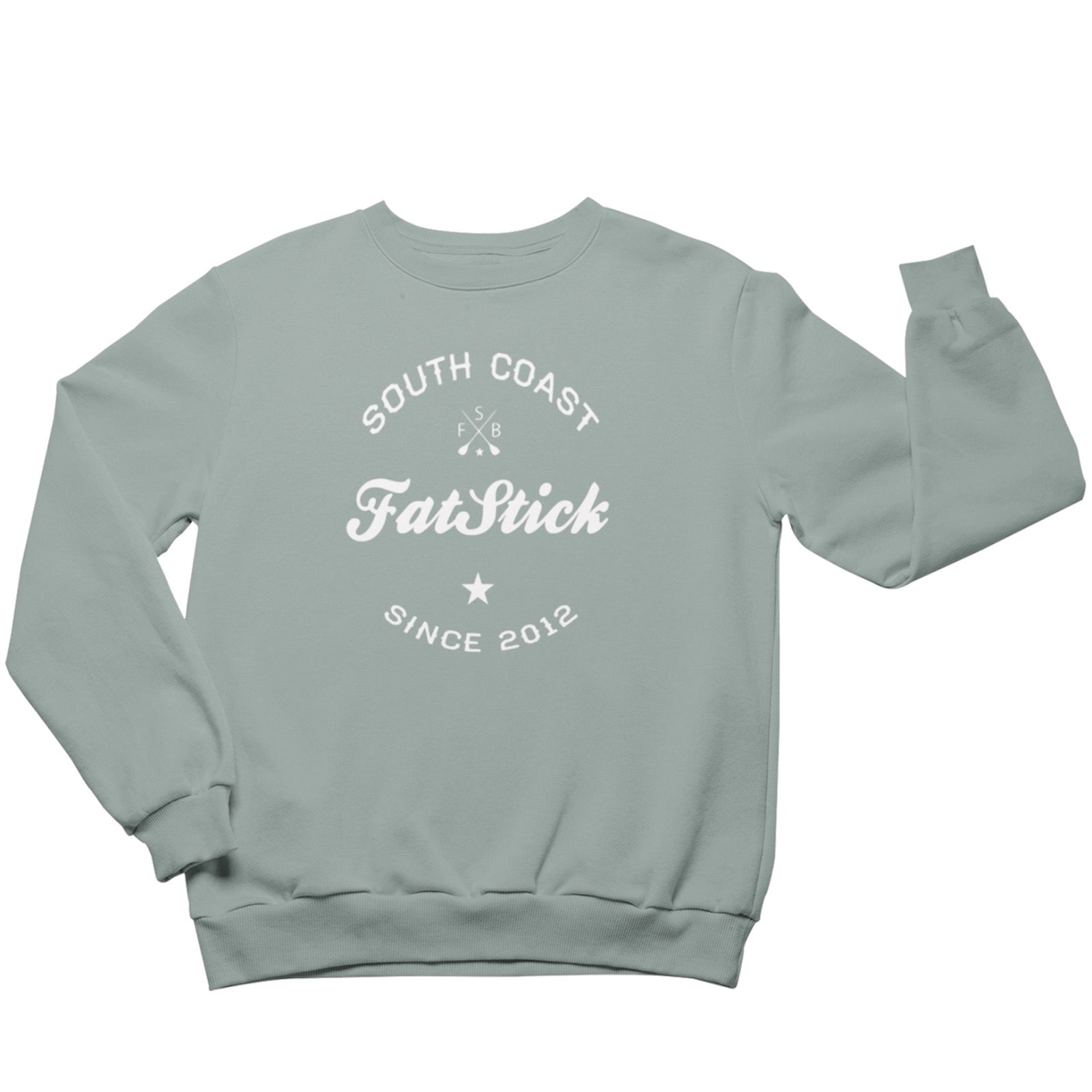 FatStick South Coast Unisex Sweatshirt – Eco-Friendly Cotton Sweater