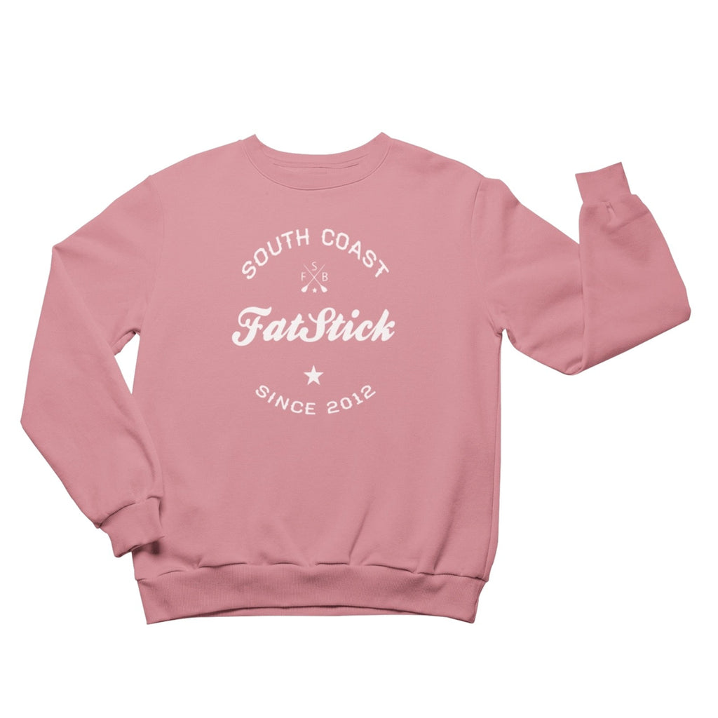FatStick South Coast Unisex Sweatshirt – Eco-Friendly Cotton Sweater