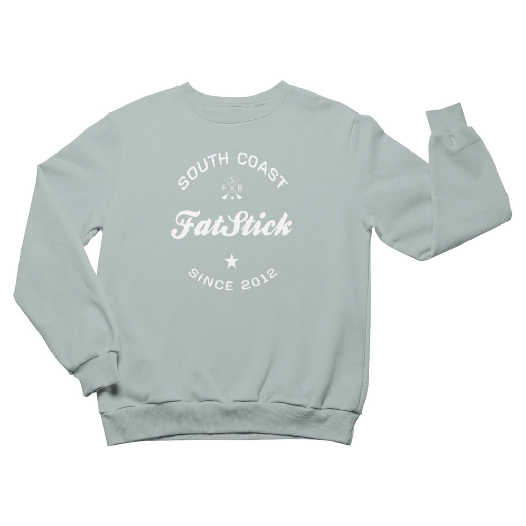 FatStick South Coast Unisex Sweatshirt – Eco-Friendly Cotton Sweater