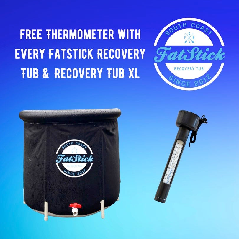 FatStick Portable Recovery Ice Bath | Insulated Cold Plunge Tub