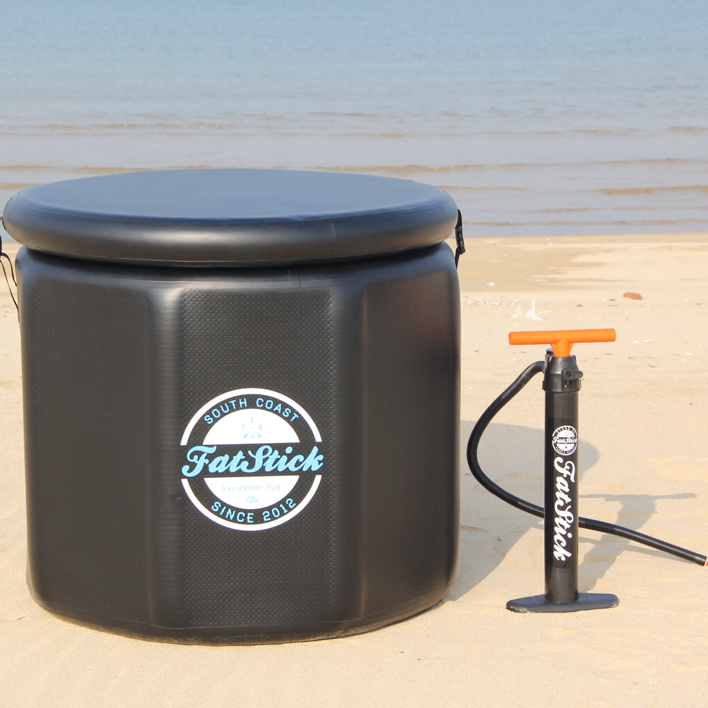 FatStick Pro XL Ice Bath - Portable Drop Stitch Cold Water Therapy Tub