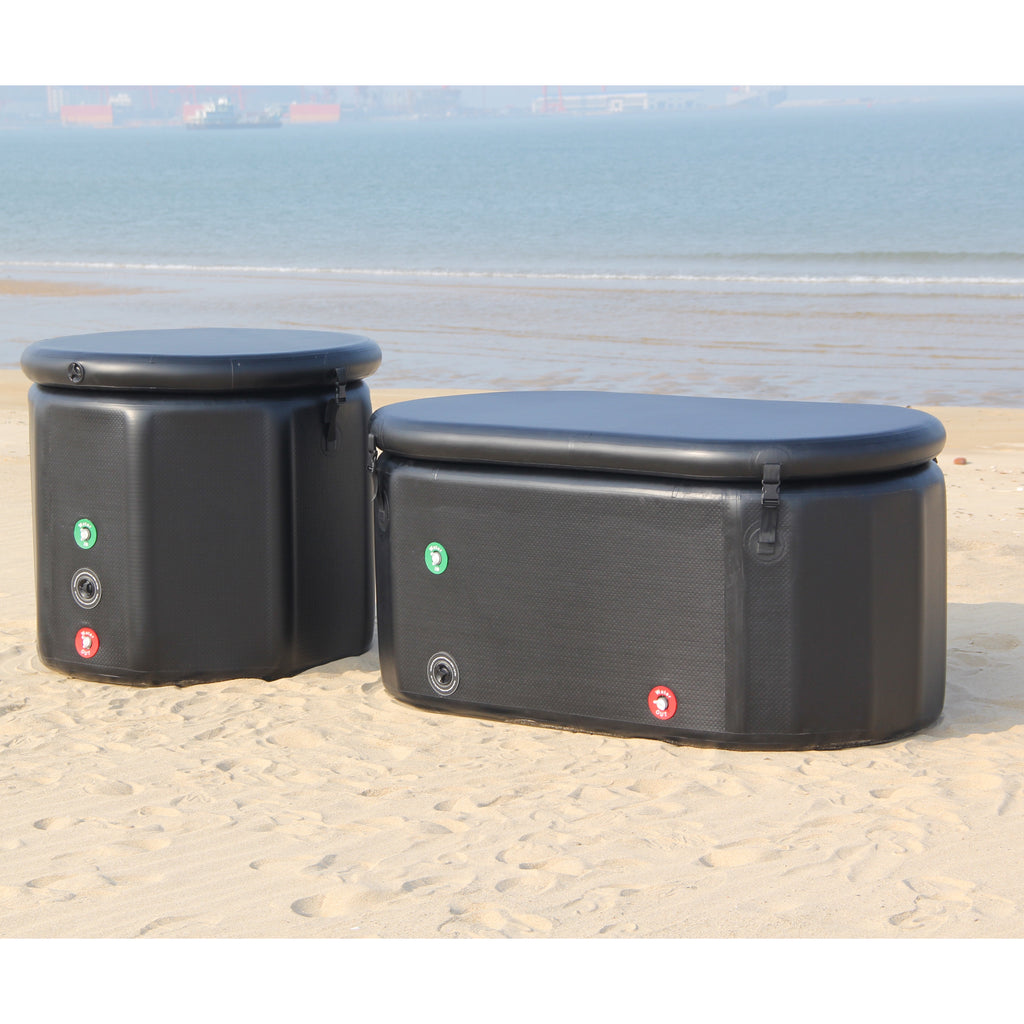 FatStick Pro XL Ice Bath - Portable Drop Stitch Cold Water Therapy Tub