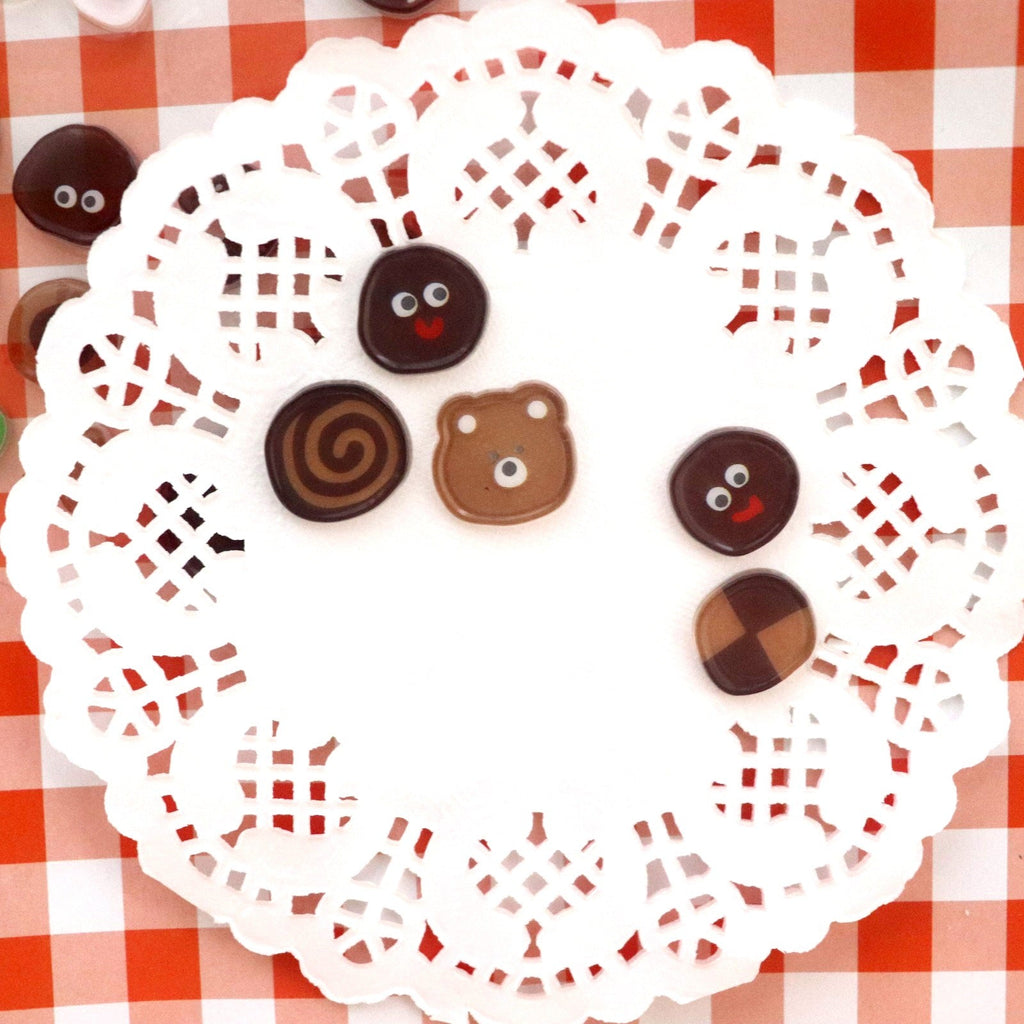 LuLuFun Studio Bonito Cookies Cute Sticker Sheet for Journaling