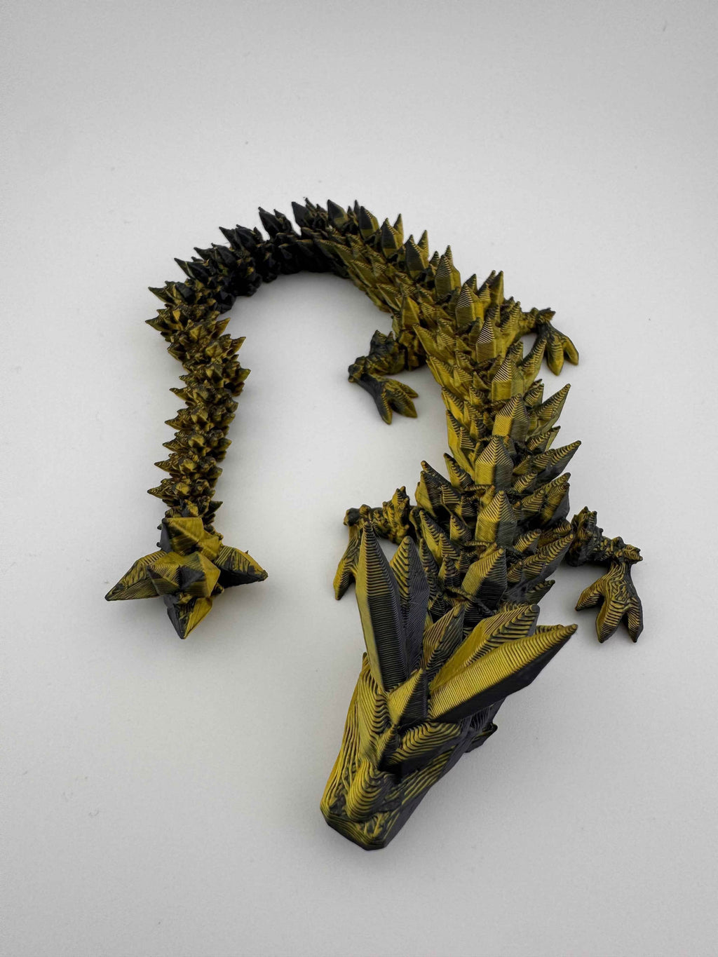 X-Large Crystal Dragon- Multi Colours 36" Long