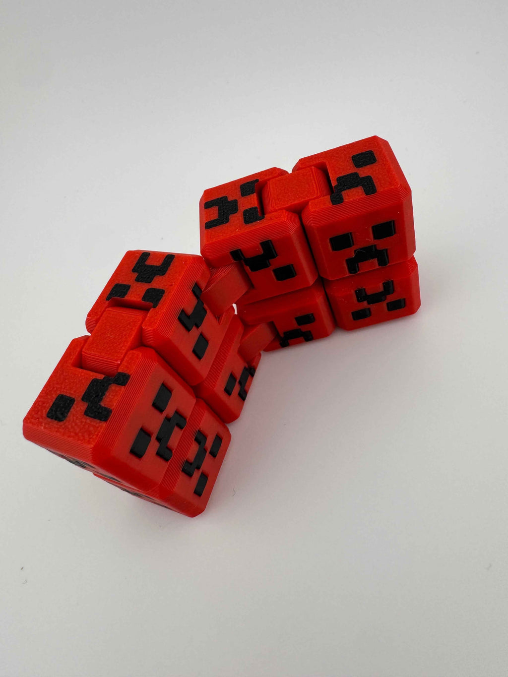 Minecraft inspired infinity cube - creeper style