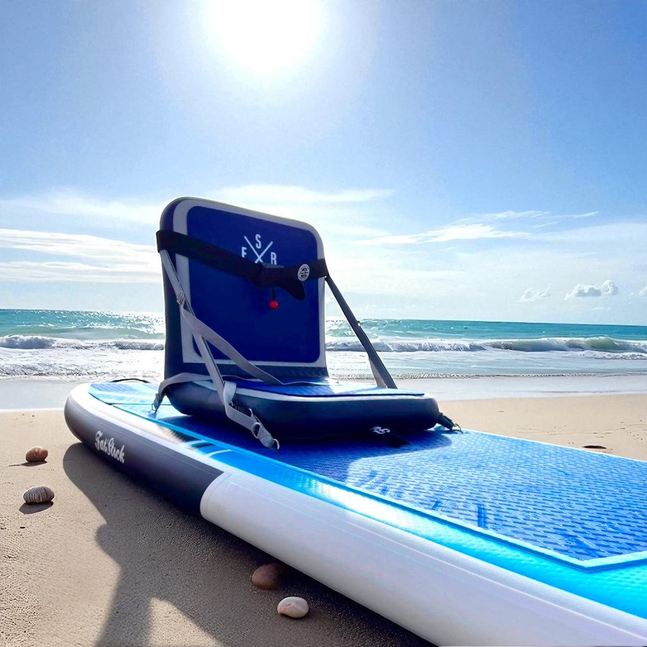 FatStick Adaptive Inflatable SUP & Kayak Seat – Ergonomic Beach Chair