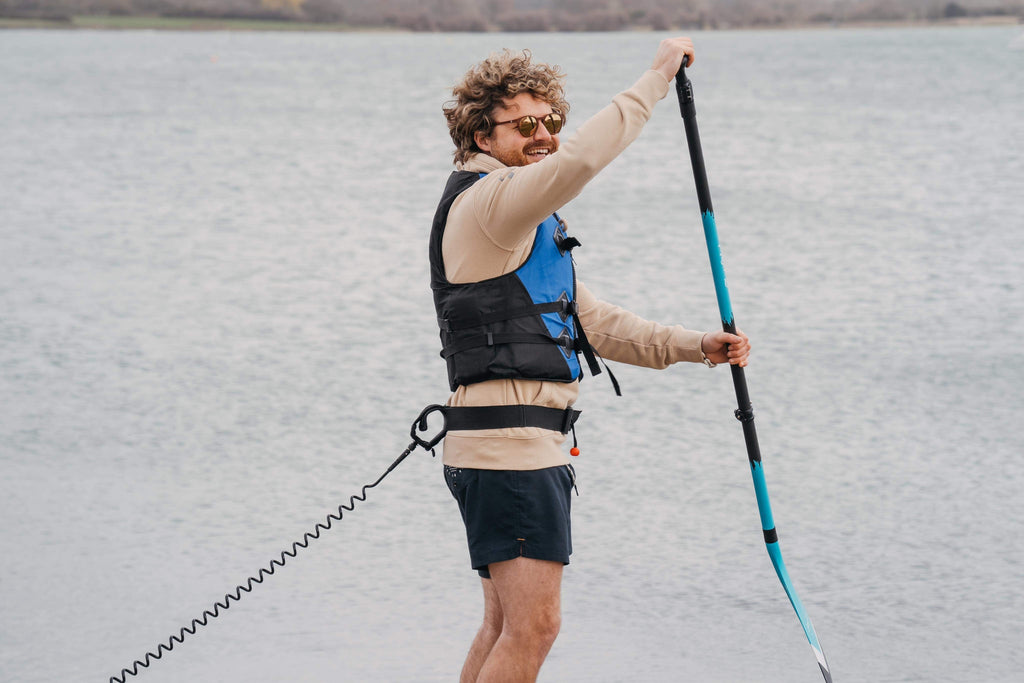 FatStick 3-Piece Full Carbon SUP Paddle - Lightweight & Adjustable