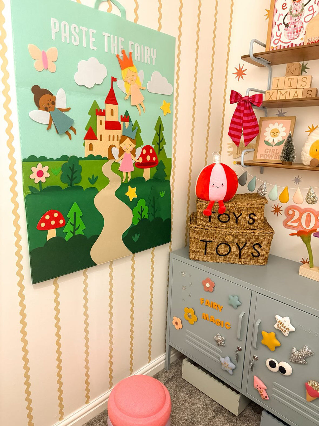 Paste the Fairy™ Felt Board – Magical Dress-Up Activity for Kids