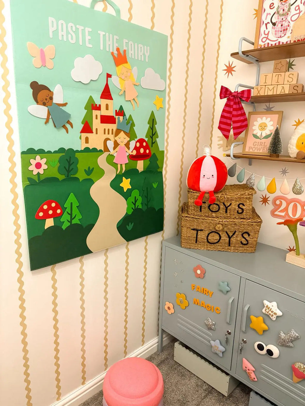 Paste the Fairy™ Felt Board – Magical Dress-Up Activity for Kids
