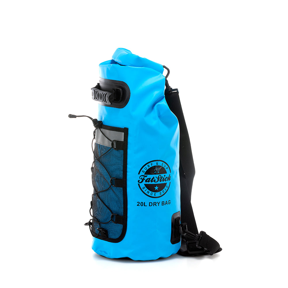 FatStick 20L Waterproof Dry Bag Backpack | Reflective Hi-Vis Strip