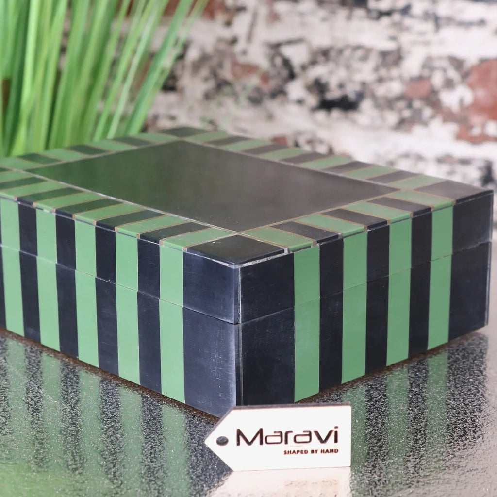 Panna Luxe Resin Jewellery Box - 2 Colours