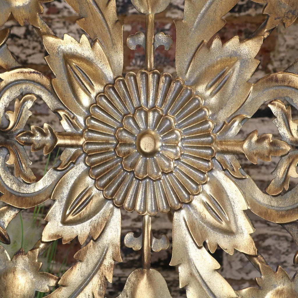 Jaipuri Heirloom Metal Room Divider Screen