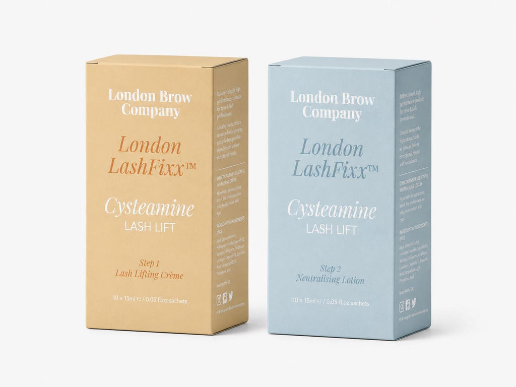 London Brow LashFixx Korean Lash Lift System – Cysteamine & TGA Free