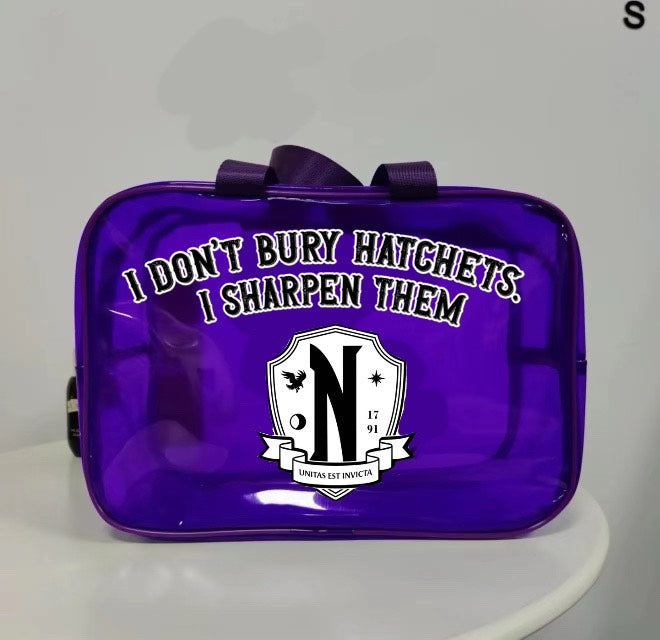 Radioactive Unicorn Nevermore Academy Bag – Vegan 90s Academia Style