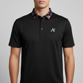Polo shirt- Floral colar