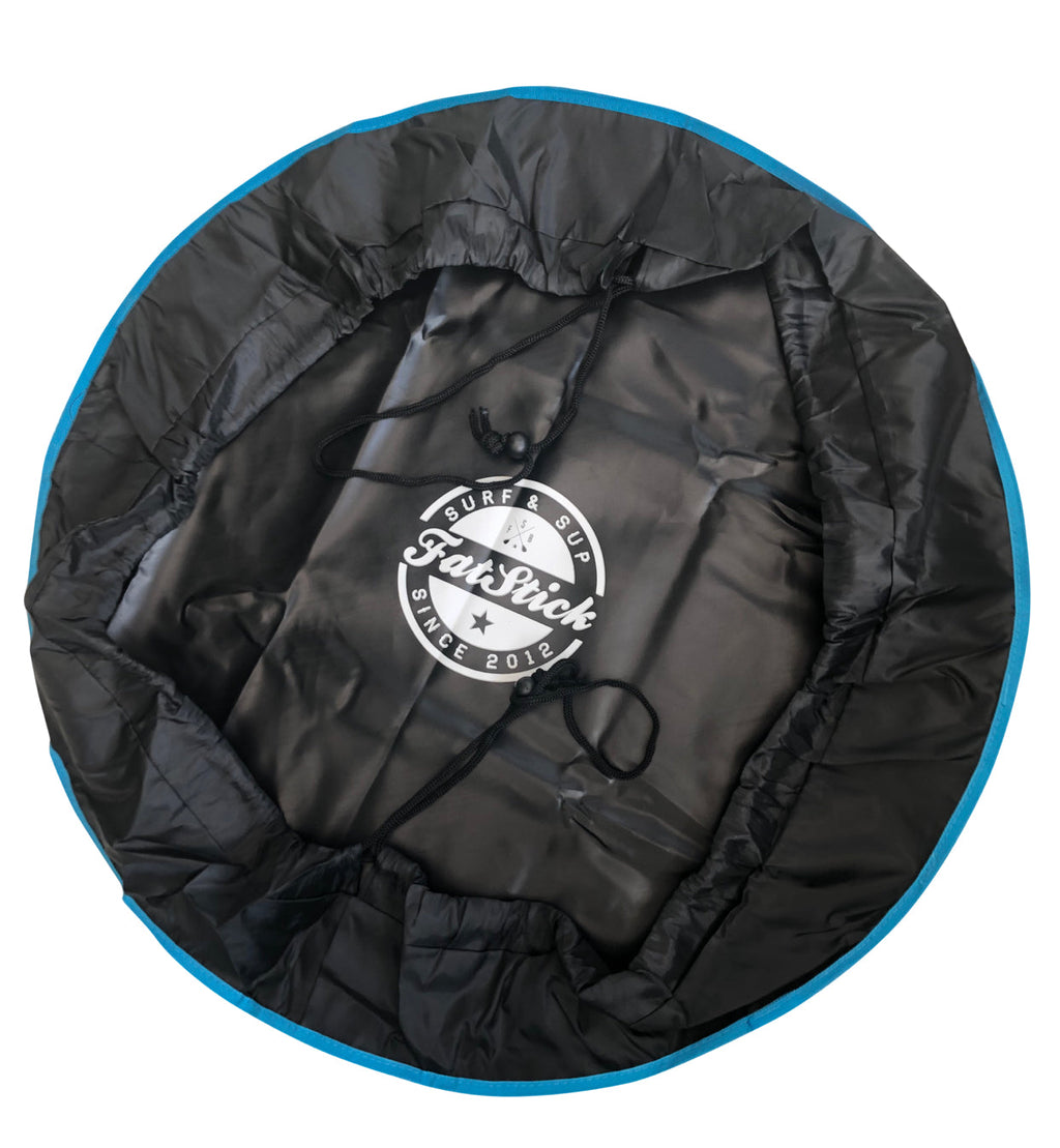 FatStick Waterproof Wetsuit Changing Mat and Drawstring Wet Kit Bag