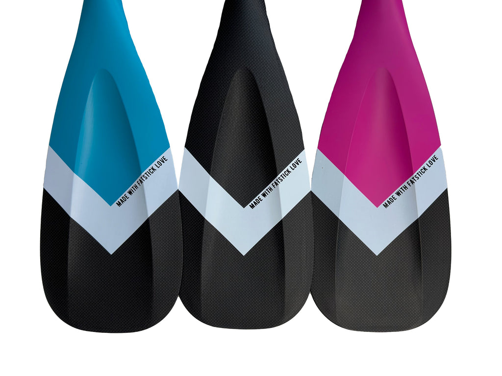 FatStick 3-Piece Full Carbon SUP Paddle - Lightweight & Adjustable