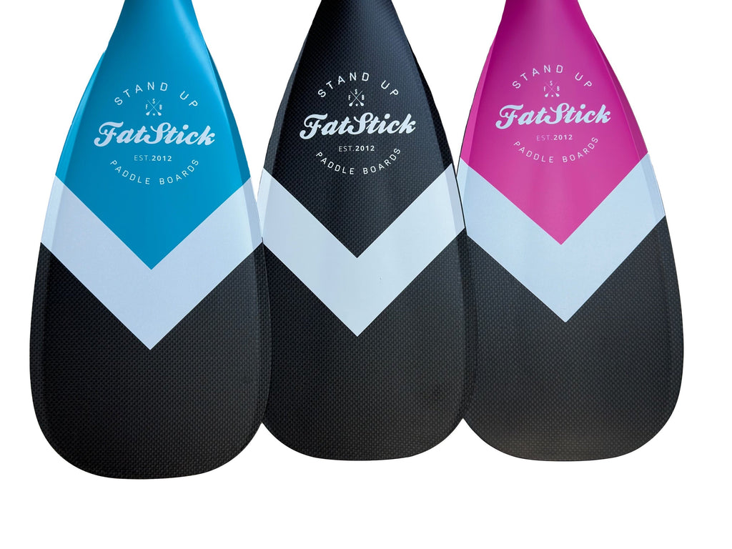 FatStick 3-Piece Full Carbon SUP Paddle - Lightweight & Adjustable