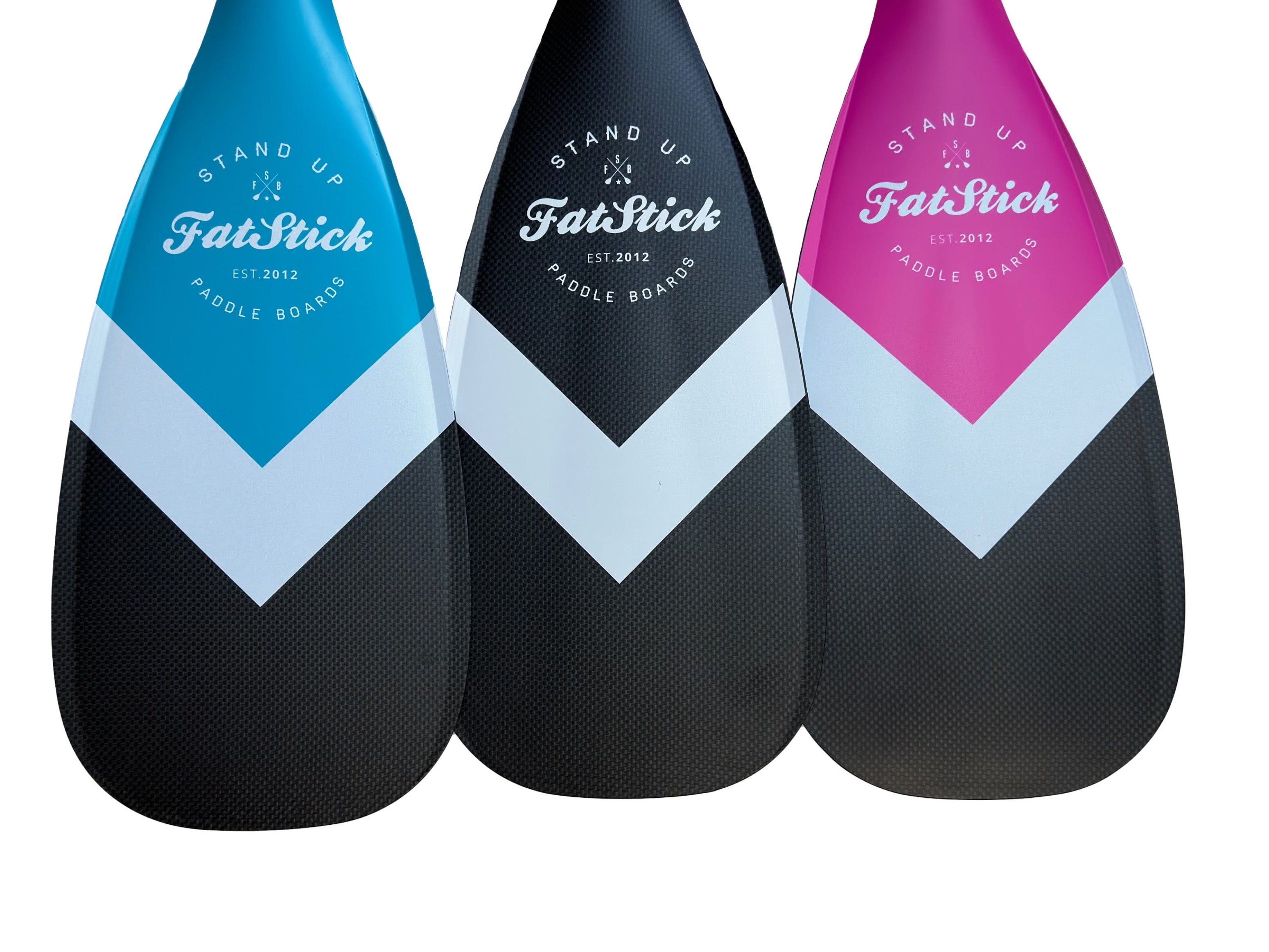 FatStick 3-Piece Full Carbon SUP Paddle - Lightweight & Adjustable