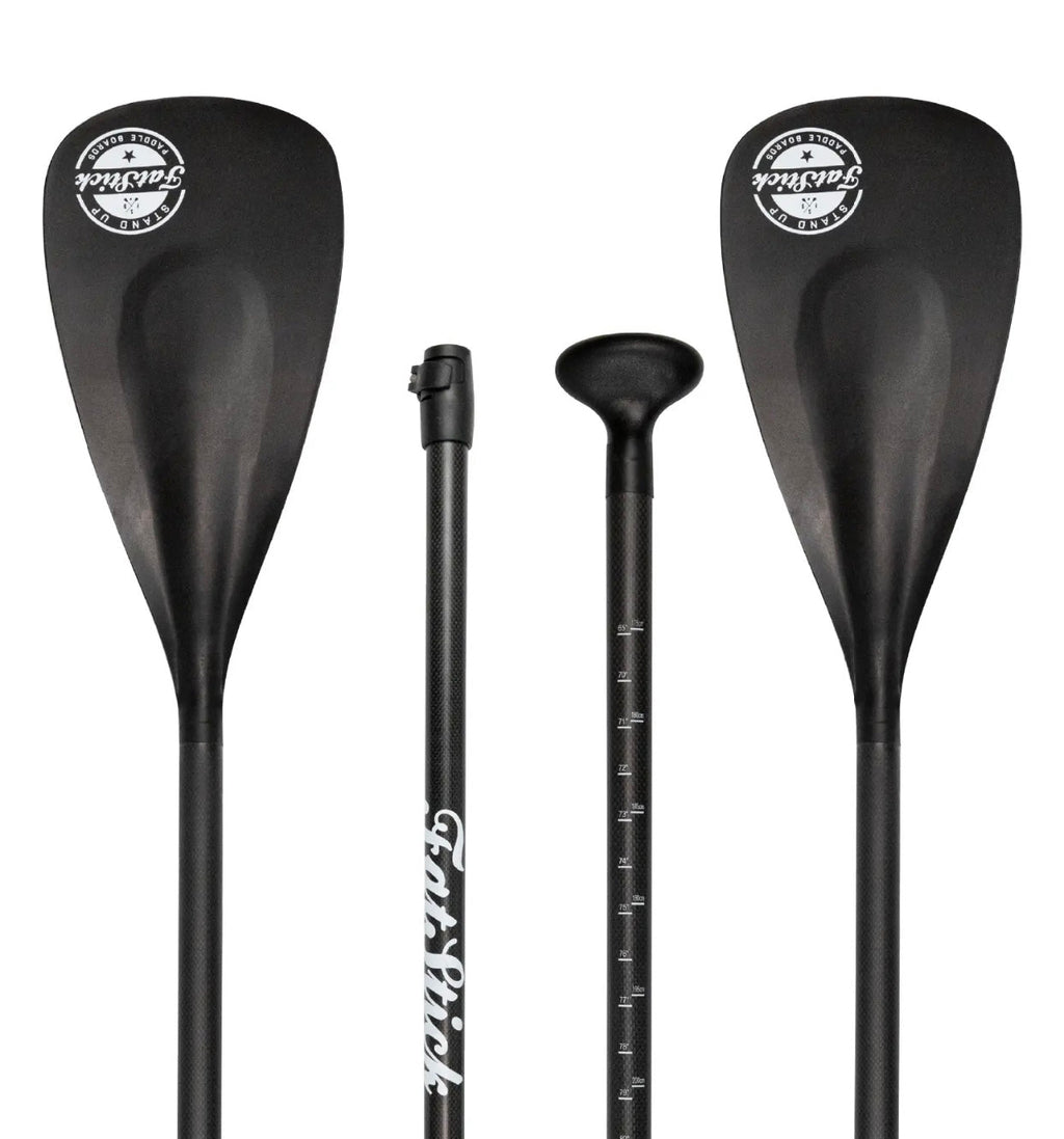 FatStick 4-Piece Carbon Shaft SUP & Kayak Conversion Travel Paddle