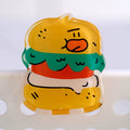 Hamburger Acrylic Binder Clip – LuLuFun Studio Cute Stationery Bookmark