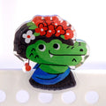 Frida Kahlo Acrylic Binder Clip – LuLuFun Studio Office Desk Accessory