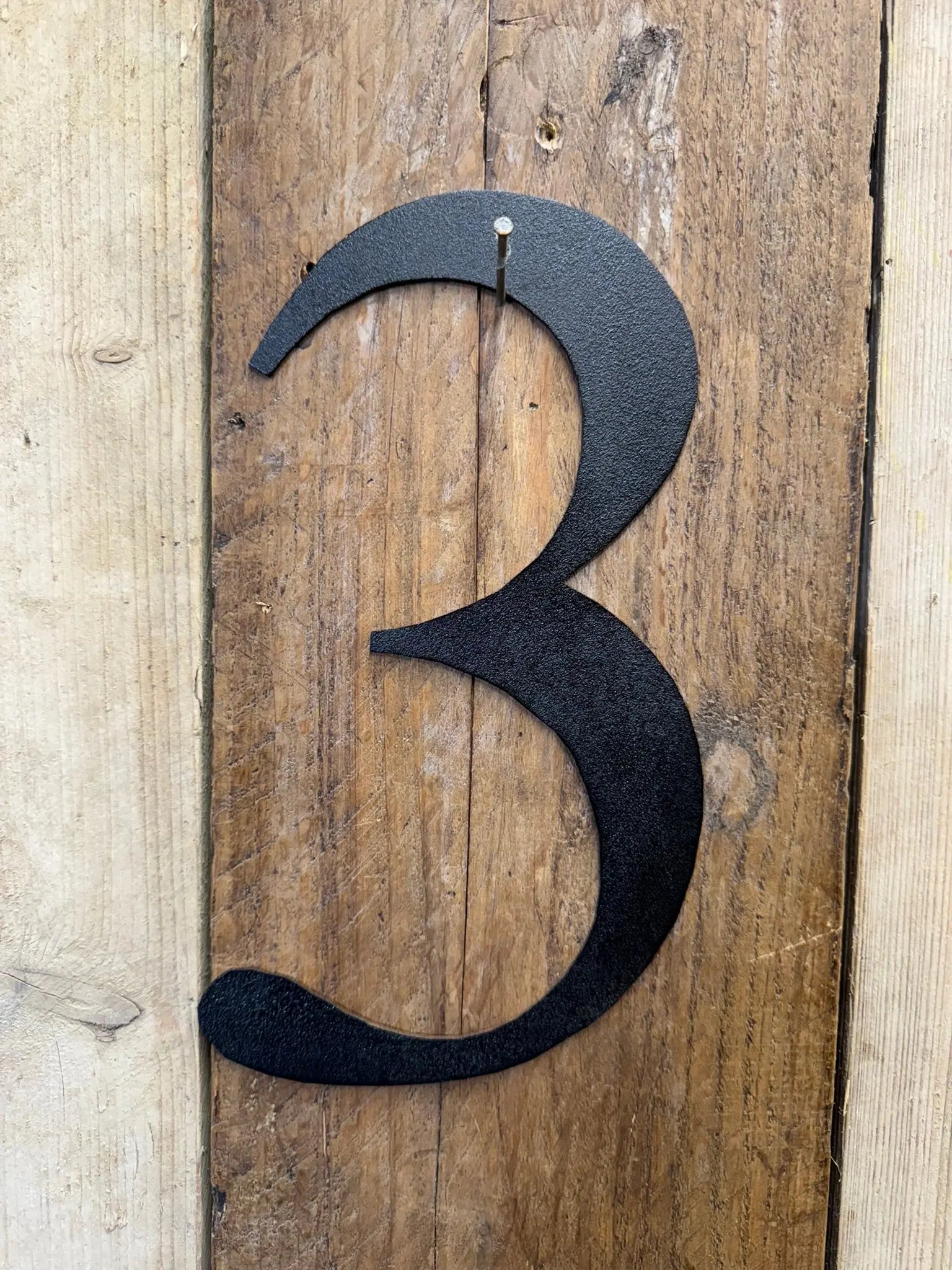 Vintage Black Metal Alphabet Letters – Decorative Wall Signage by Rustic Warehouse