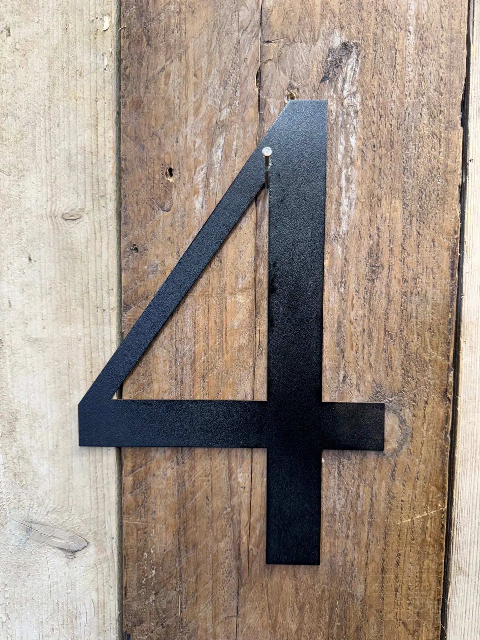 Vintage Black Metal Alphabet Letters – Decorative Wall Signage by Rustic Warehouse