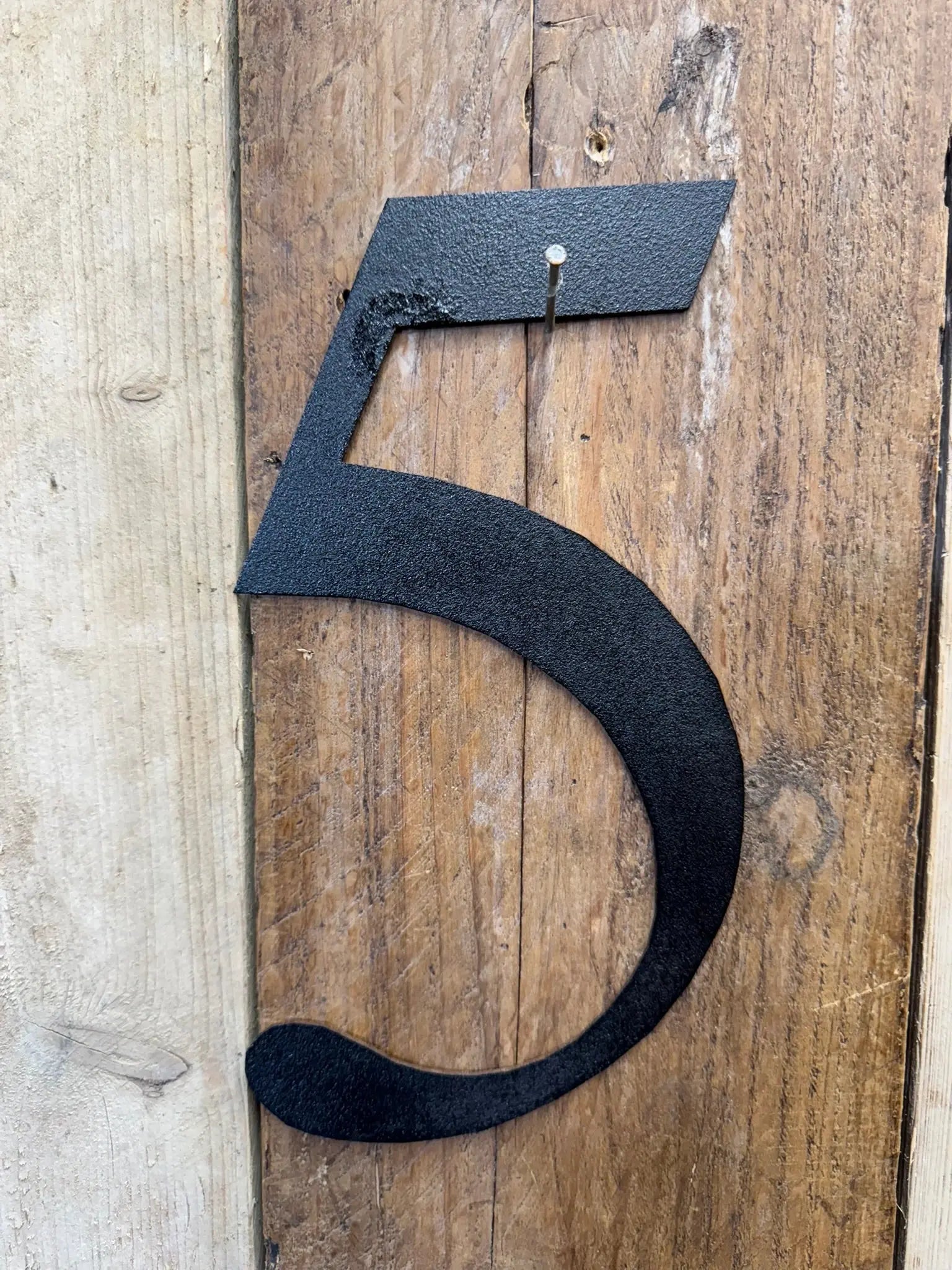 Vintage Black Metal Alphabet Letters – Decorative Wall Signage by Rustic Warehouse