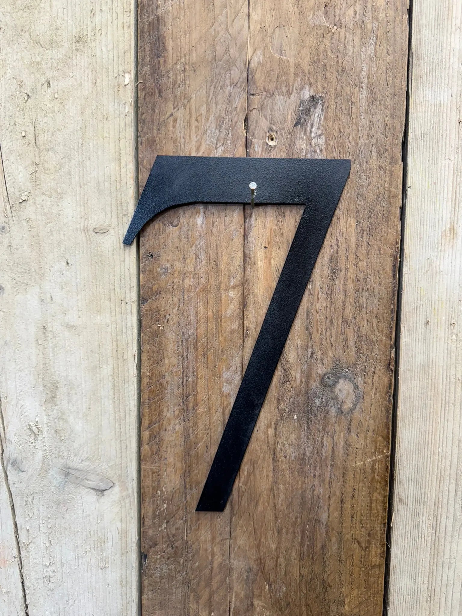 Vintage Black Metal Alphabet Letters – Decorative Wall Signage by Rustic Warehouse