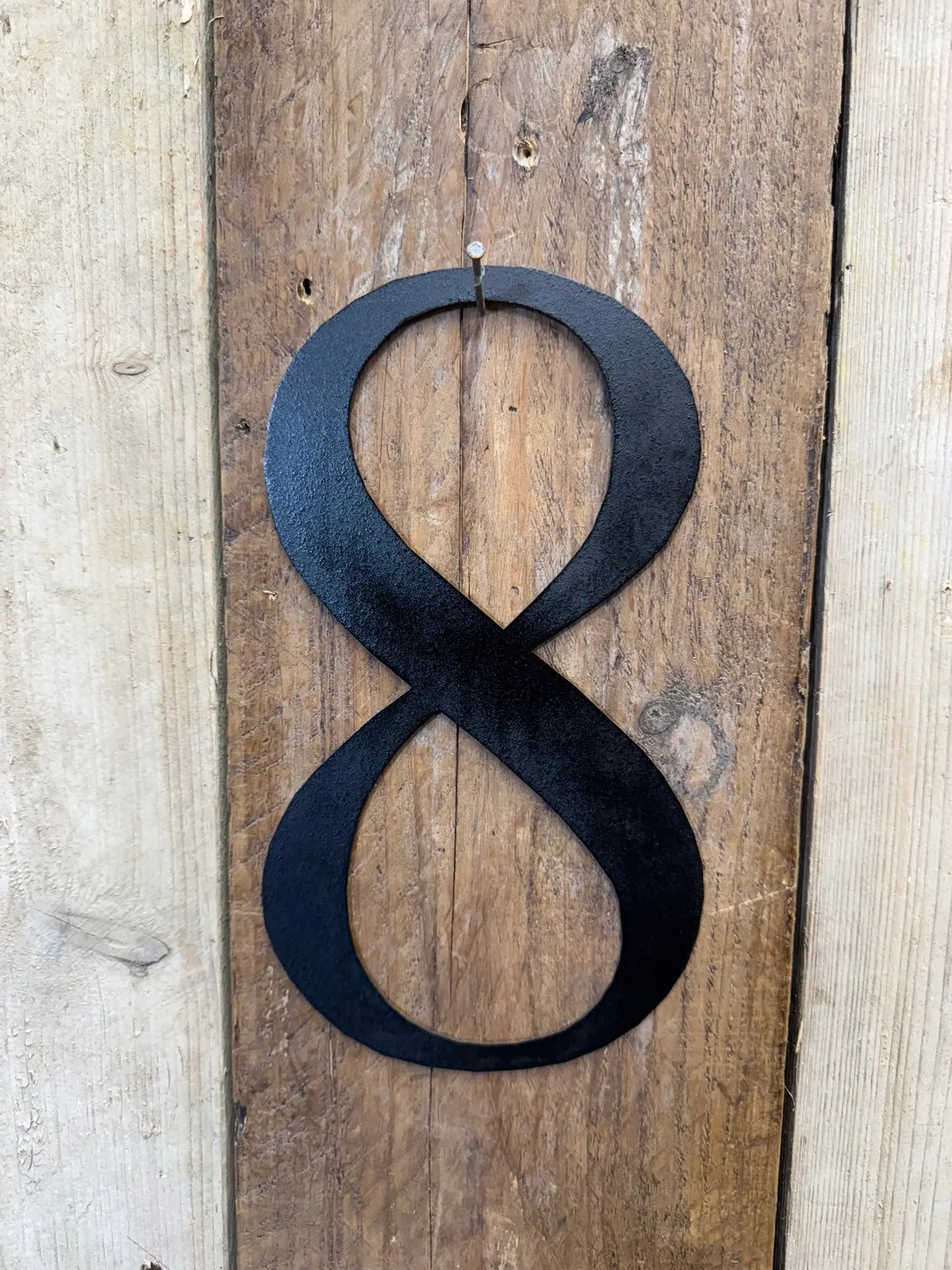 Vintage Black Metal Alphabet Letters – Decorative Wall Signage by Rustic Warehouse