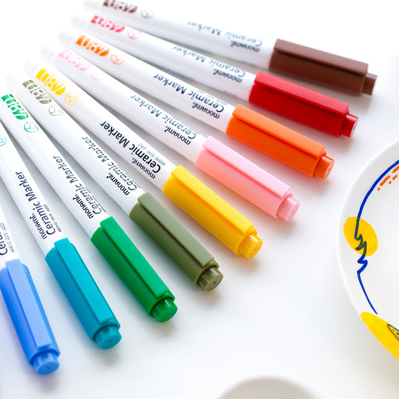 Monami Ceramic Marker by LuLuFun Studio – 1.44mm Waterproof Archival Pen