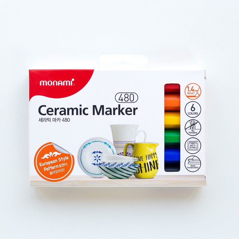 Monami Ceramic Marker by LuLuFun Studio – 1.44mm Waterproof Archival Pen