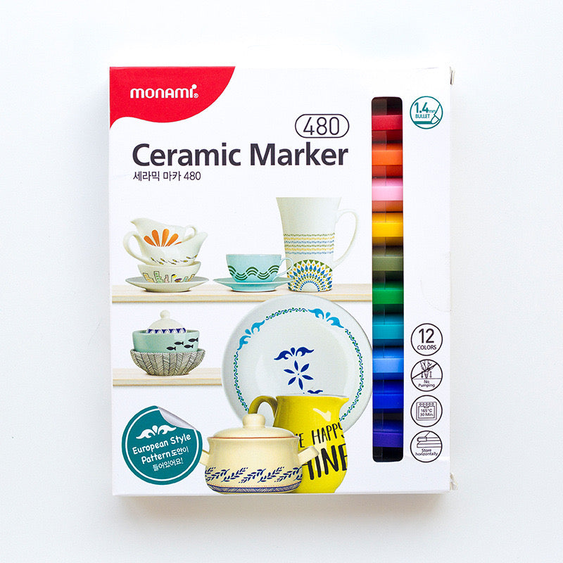 Monami Ceramic Marker by LuLuFun Studio – 1.44mm Waterproof Archival Pen