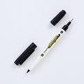 Monami Double-Ended Name Pen – 0.4mm/1.0mm Archival Journaling Pen