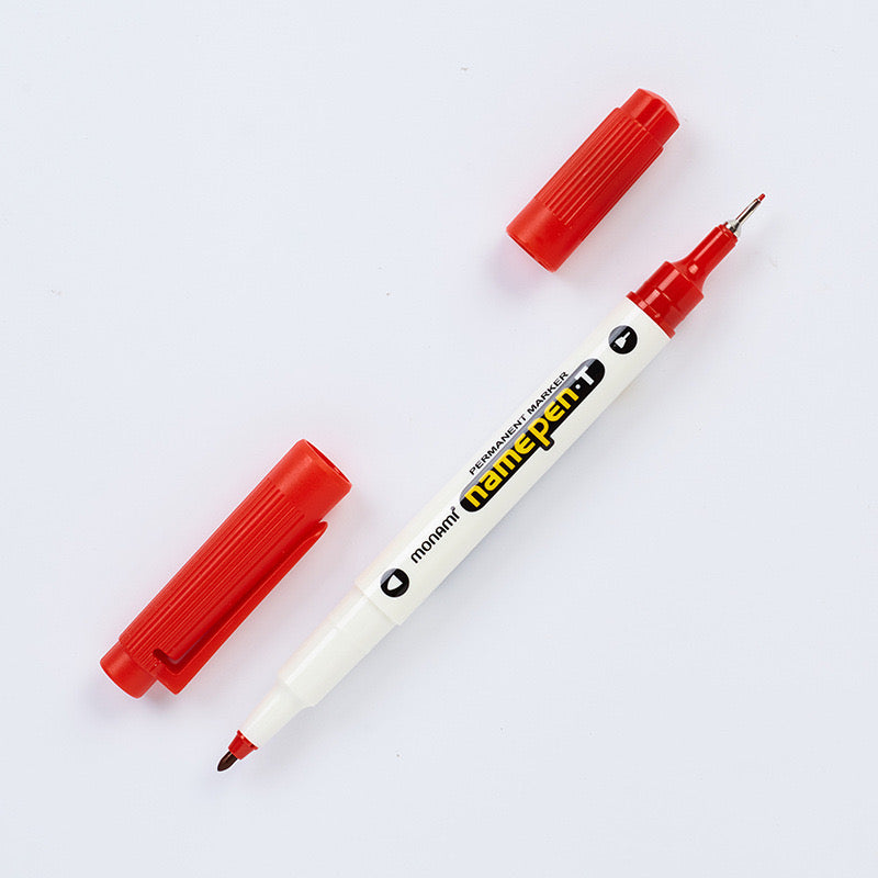 Monami Double-Ended Name Pen – 0.4mm/1.0mm Archival Journaling Pen